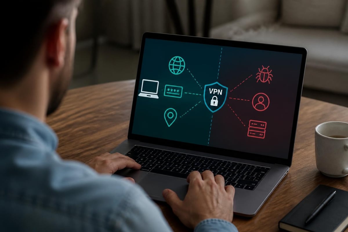 VPN protection scope diagram