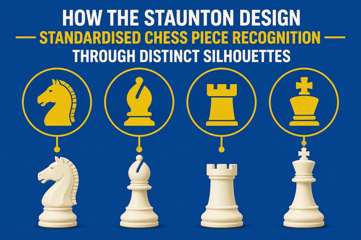 Staunton chess piece design elements