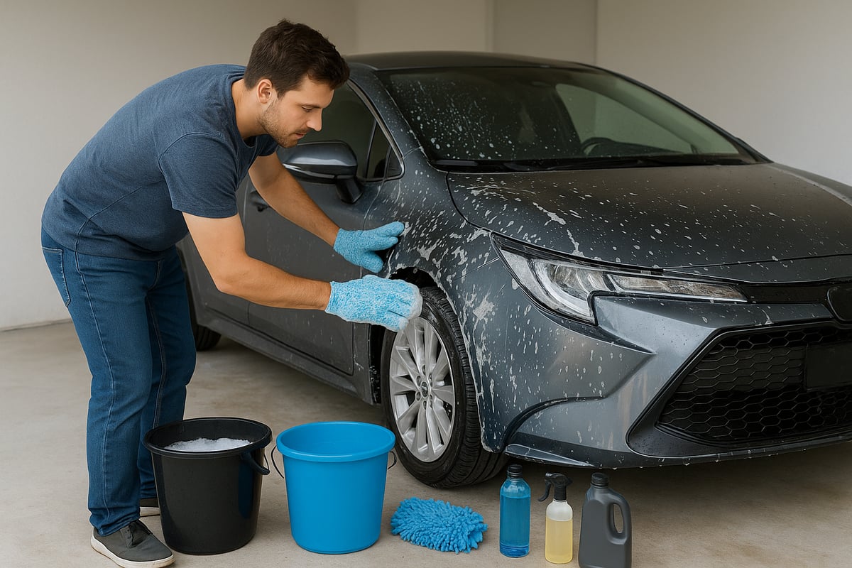 Passo a Passo: Como Lavar o Carro Corretamente em 2025