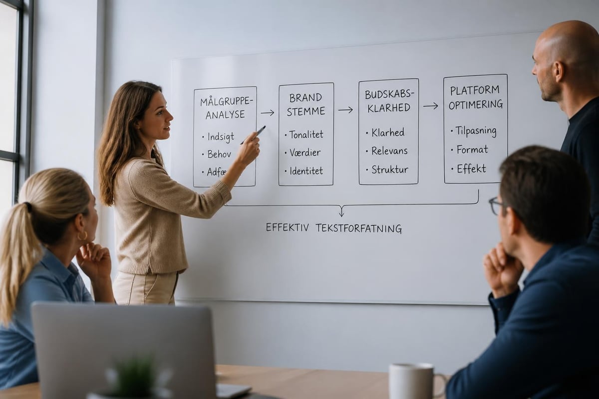 Tekstforfatningens strategiske komponenter