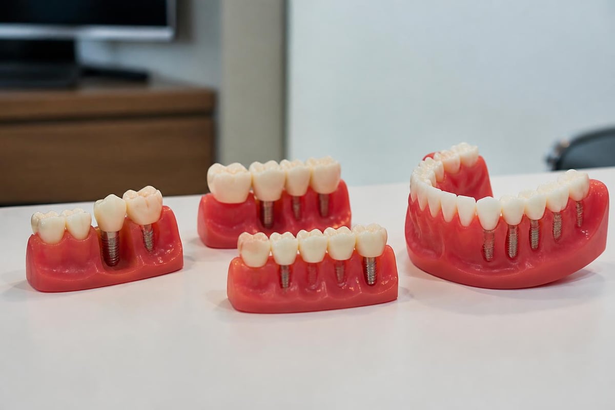 Single vs multiple dental implants comparison