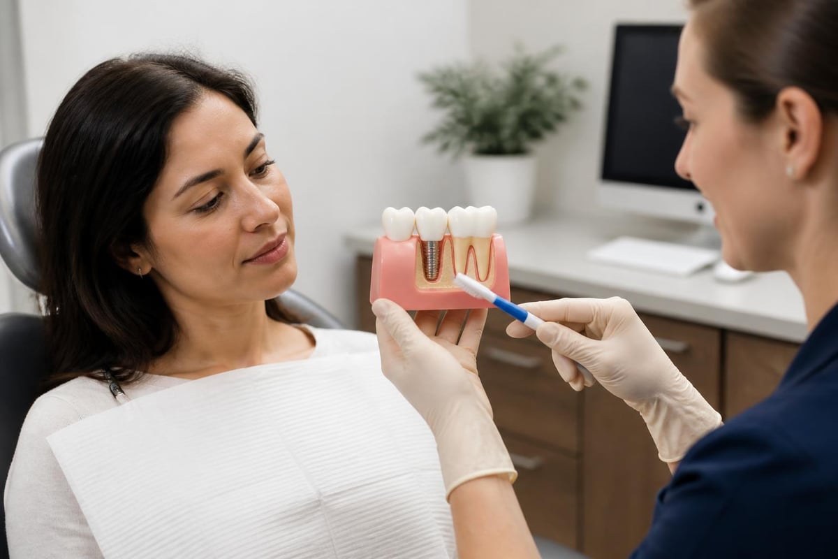 Dental implant maintenance comparison