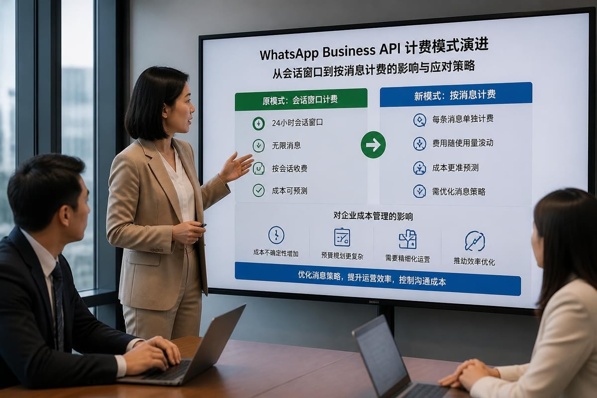 WhatsApp計費模式轉變
