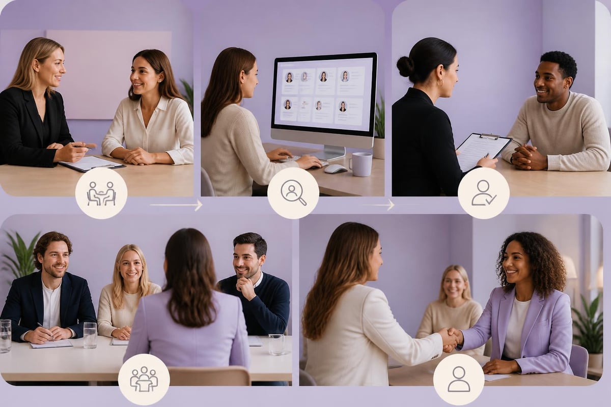 Recruitment proces stappen