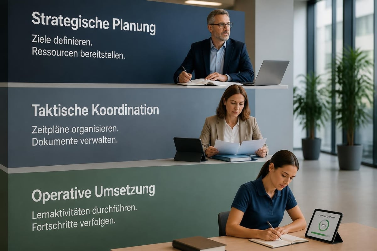 Organisationsebenen in der Ausbildung