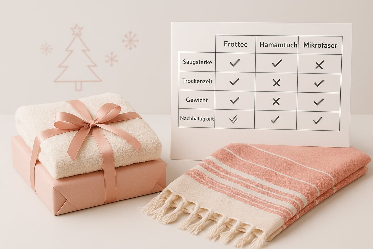 Warum Handtücher zu Weihnachten schenken?