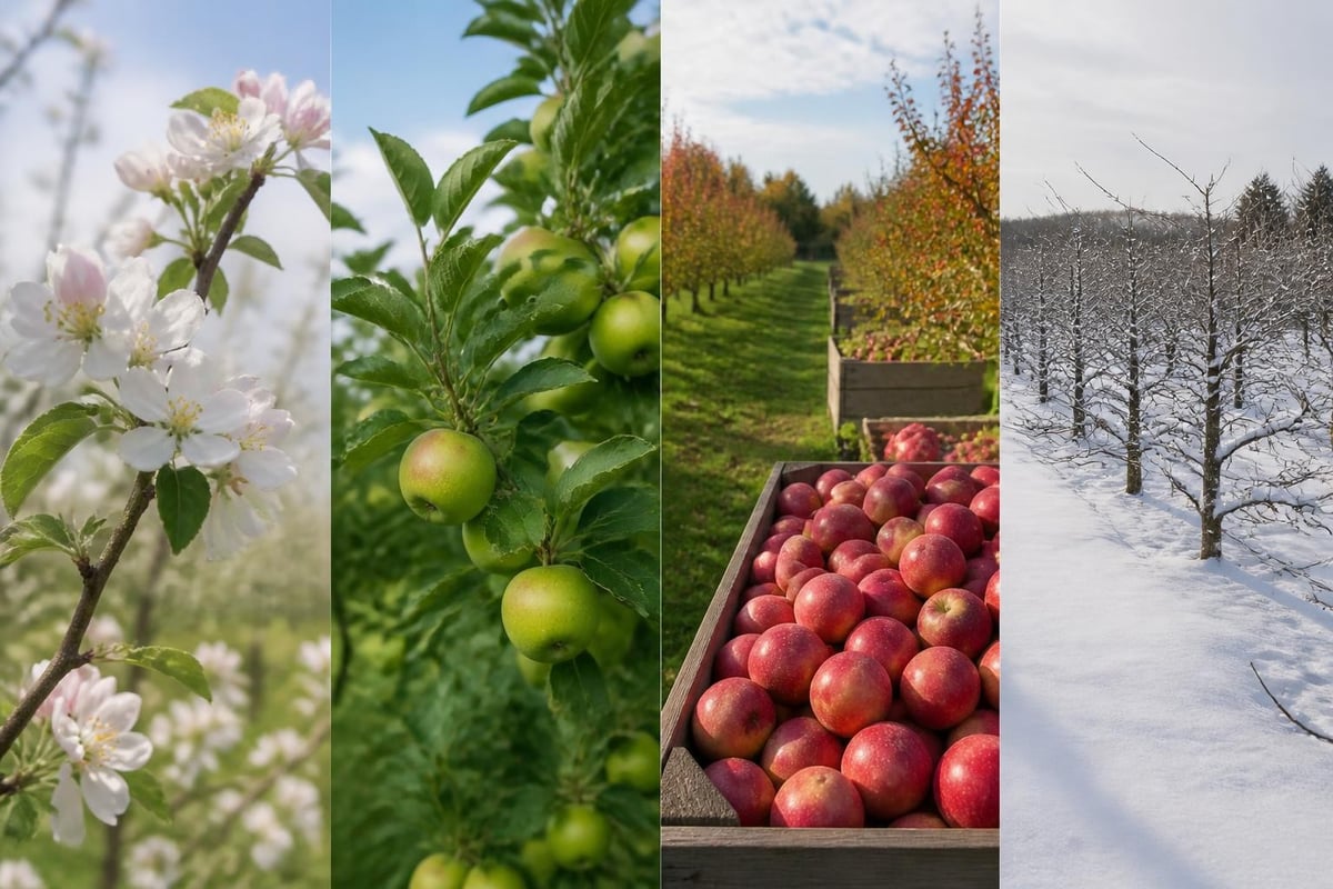 Maine apple orchard seasons
