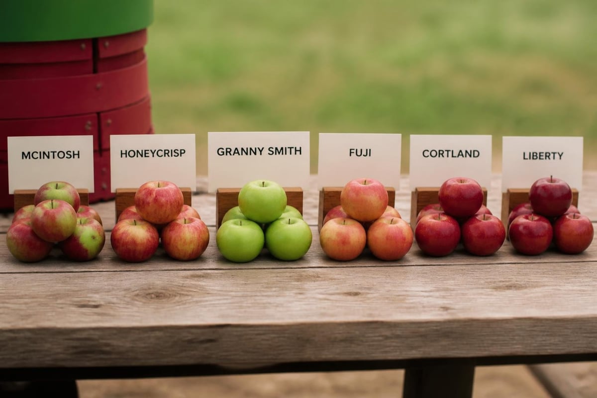 Apple variety characteristics