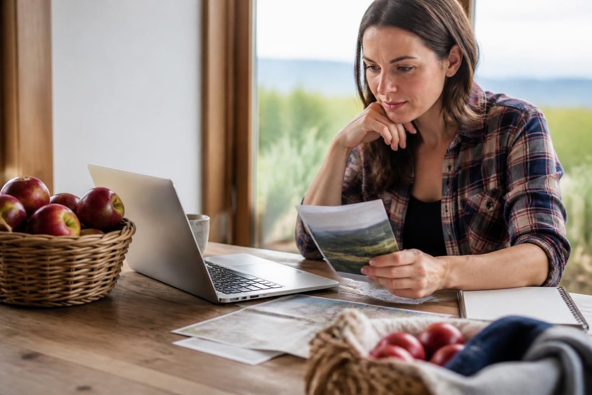 Apple picking visit planning