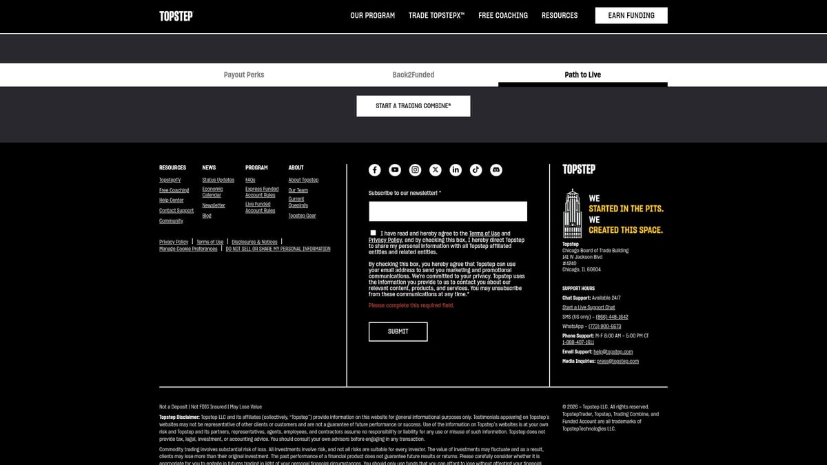 7 Instant Funding Prop Opportunities to Try in 2026 - Topstep Express Funded Account