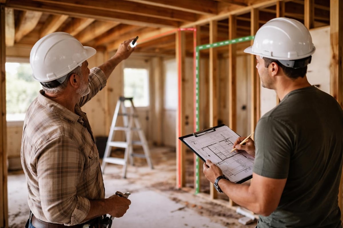 Load-bearing wall identification