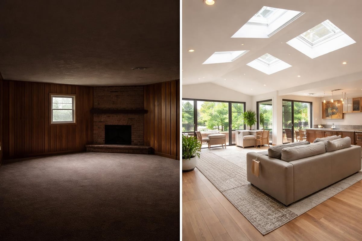 Natural light transformation