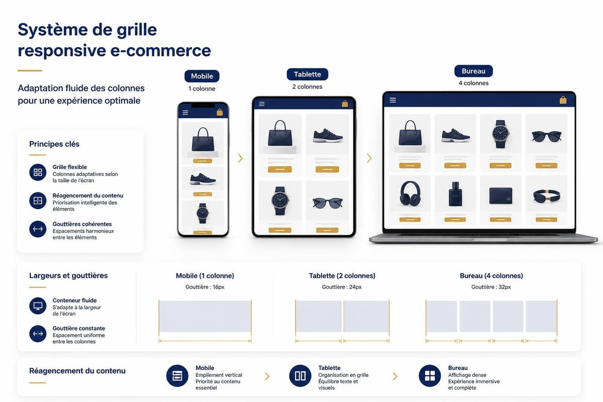 Responsive grid system breakpoints