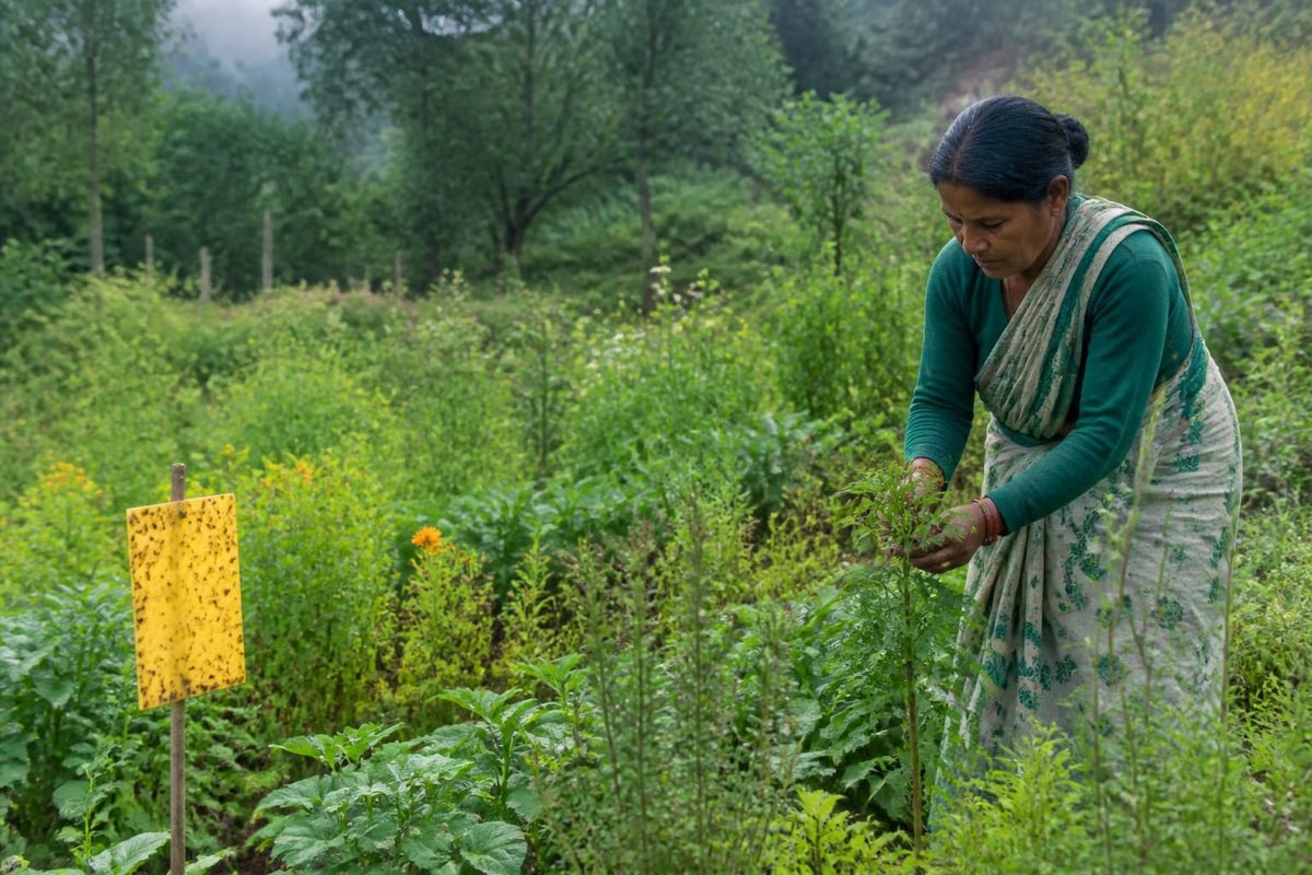 Biodiversitet i medicinsk planteproduktion