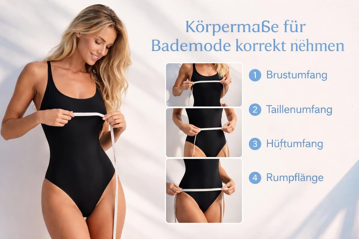 Bademode richtig messen