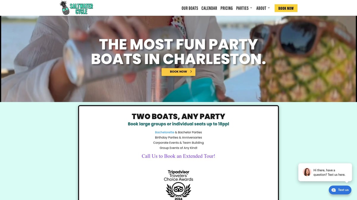 7 Unforgettable Sunset Boat Ride Charleston SC Experiences 2025 - Saltwater Cycle — Charleston’s Party Boat Sunset Tour