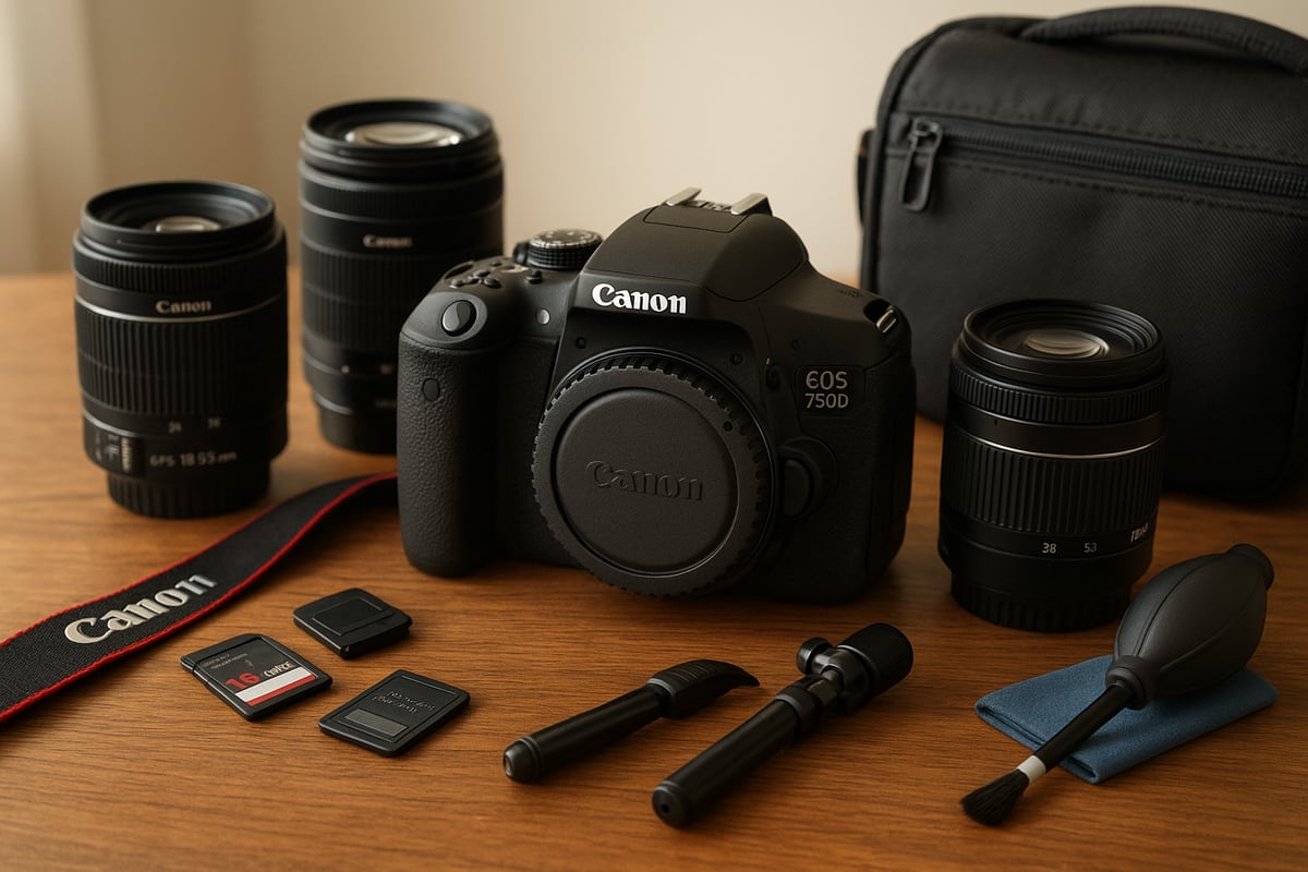 Lenses and accessories: Maximizing your Canon 750D setup