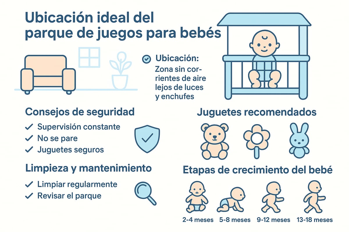 Consejos prácticos para el uso seguro y estimulante del parque de juegos