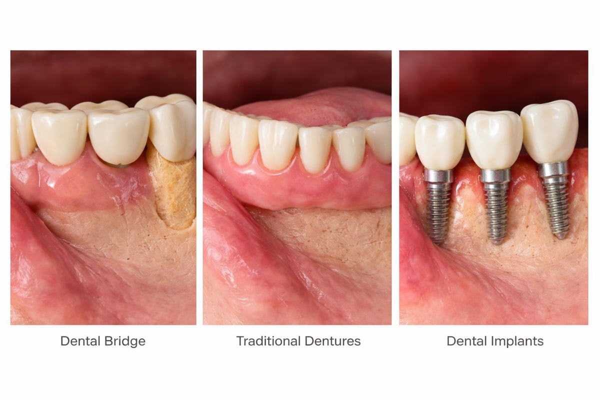 Tooth replacement comparison