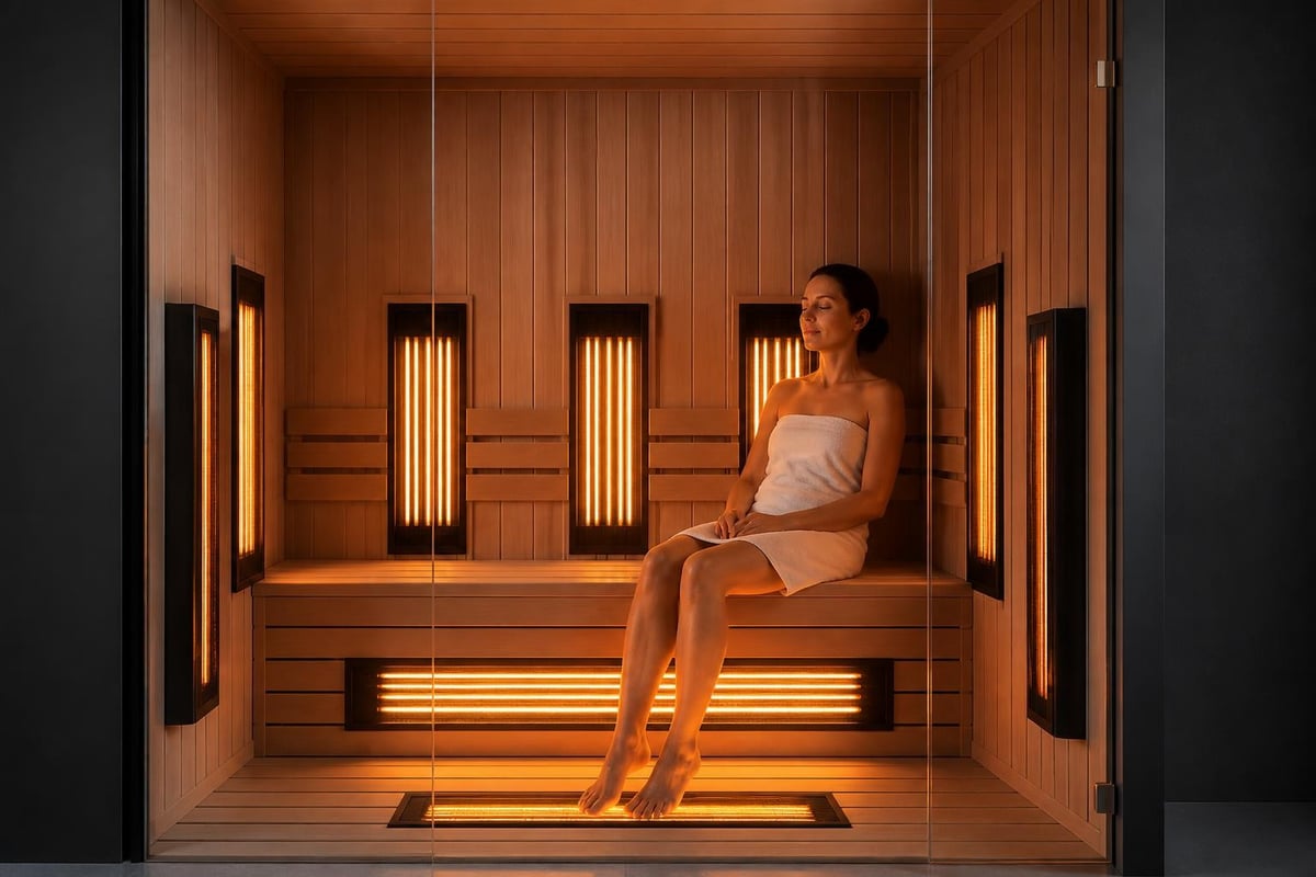 Infrared heater placement