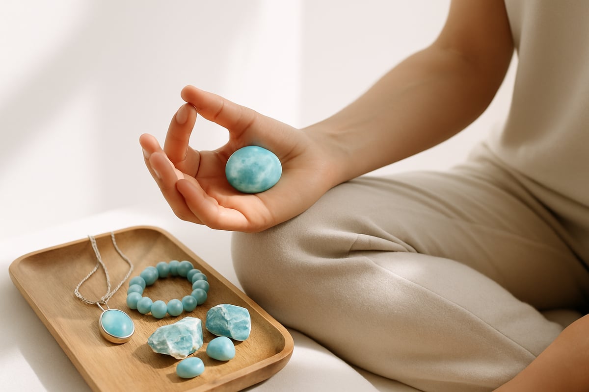 How to Use Larimar for Healing and Spiritual Practices