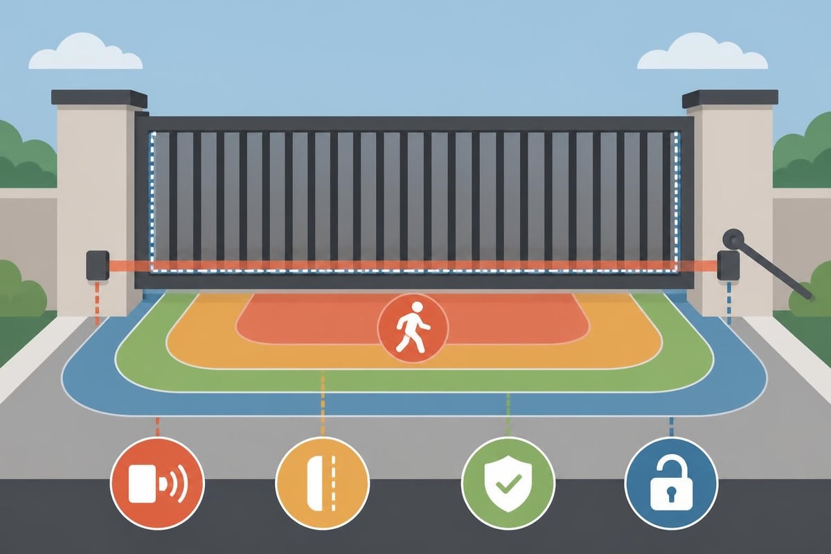 Gate Safety System Components