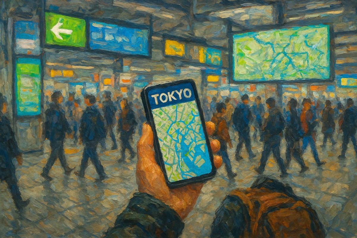 Essential Digital Tools and Map Apps for Tokyo in 2025