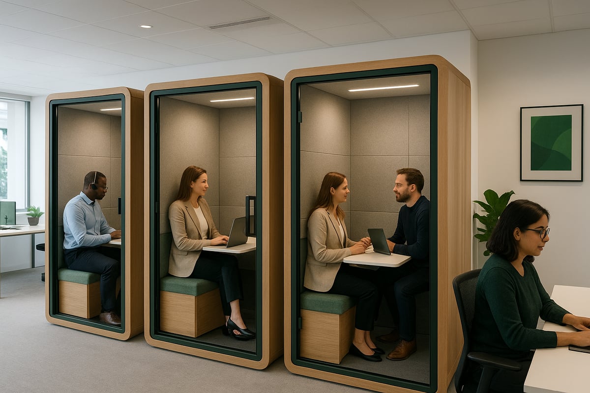 Innovations and Trends in Office Booths for 2025