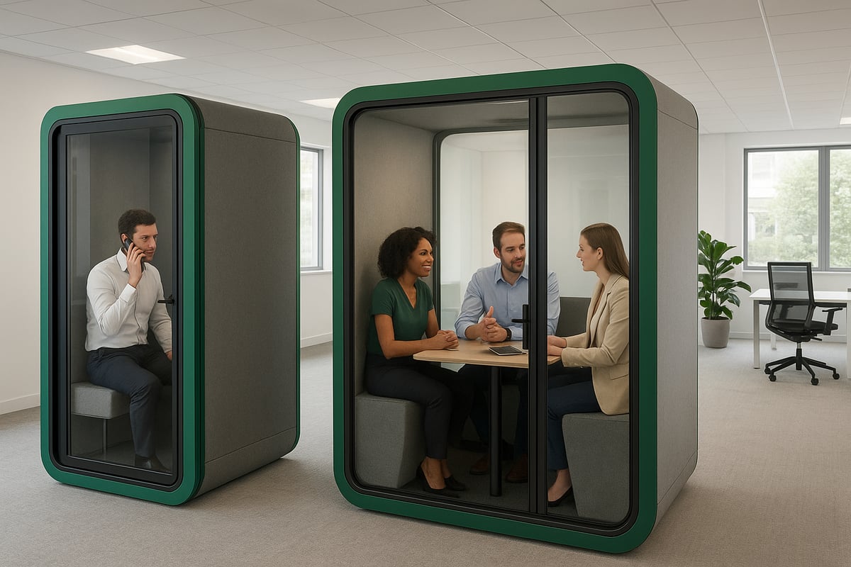 How to Choose the Right Office Booth for Your Workspace