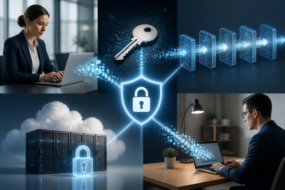 AES-256 encryption process
