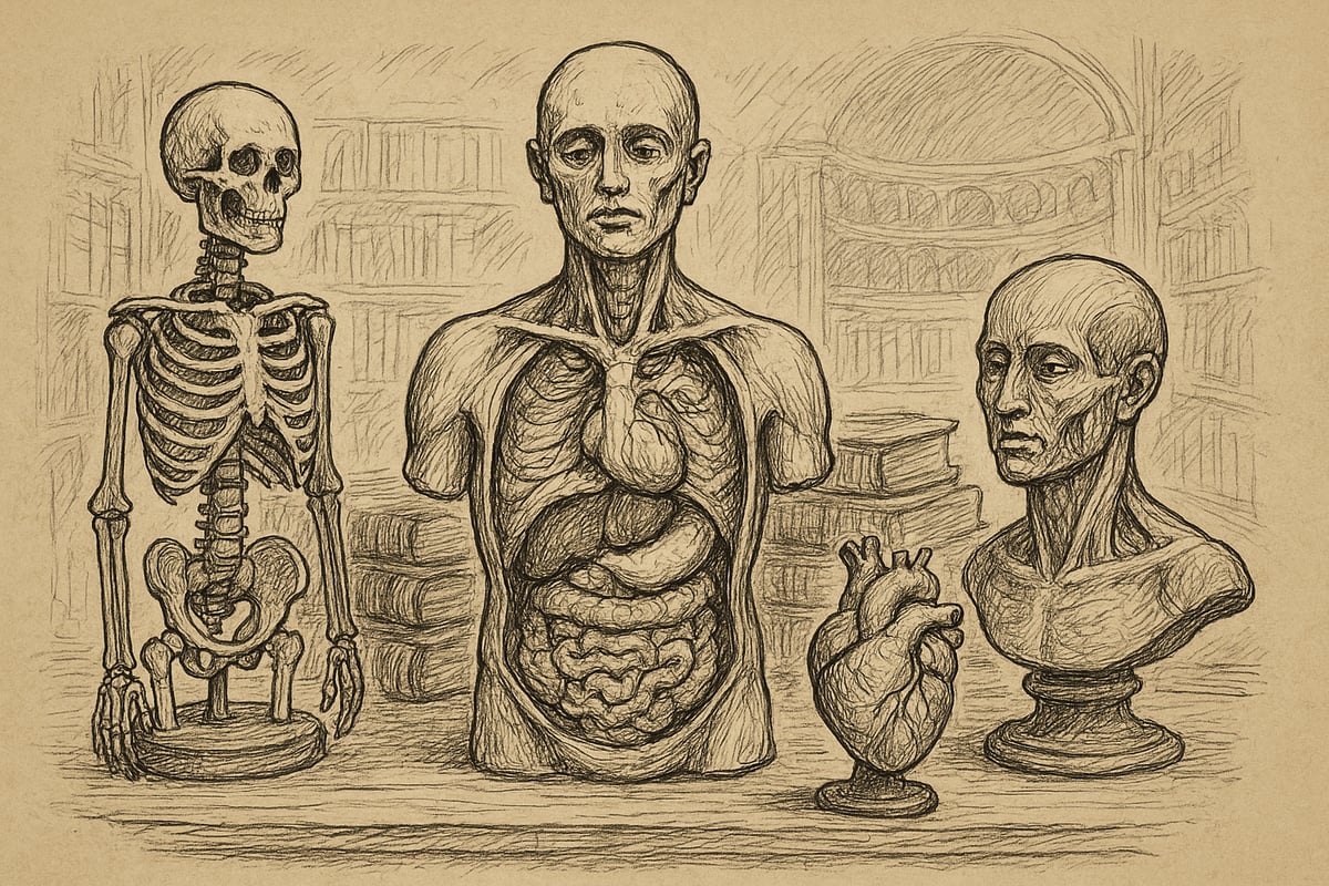 Oprindelsen af anatomiske modeller