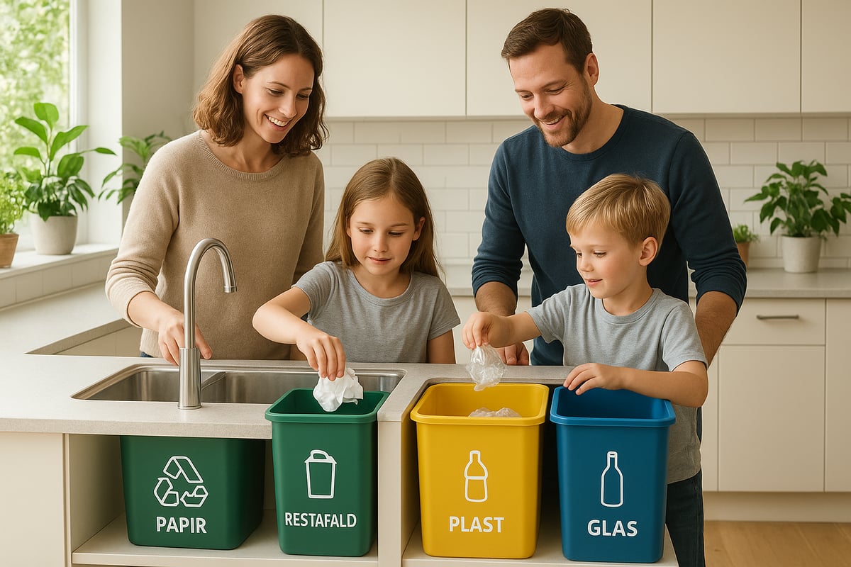 Trin-for-trin: Sådan sorterer du affald korrekt i hjemmet