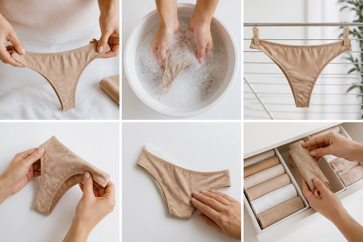 Thong care routine