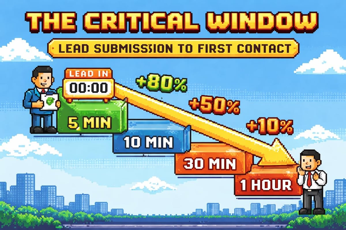 Lead response time impact