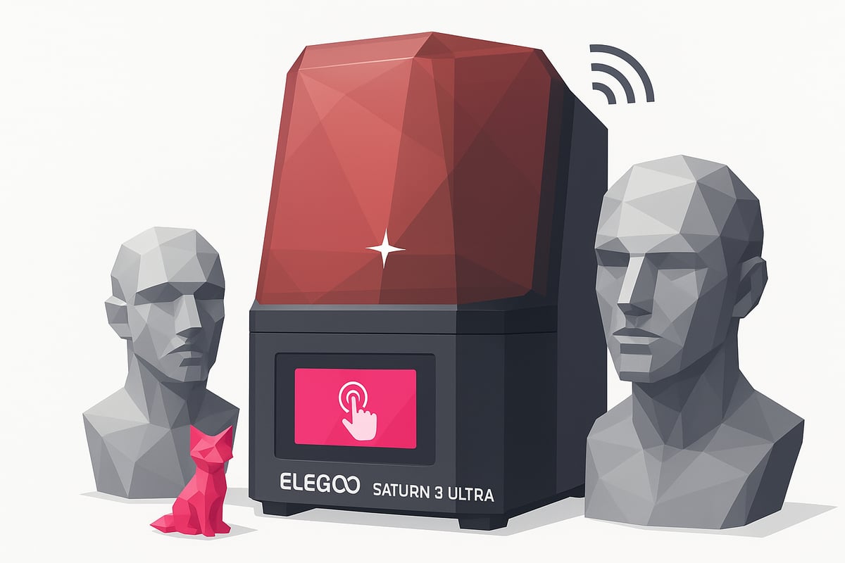 Características principais do Elegoo Saturn 3 Ultra