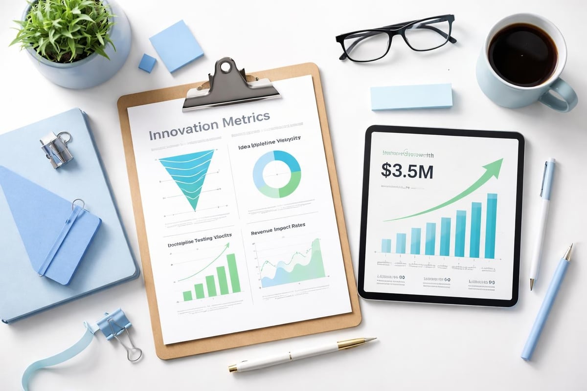 Innovation metrics dashboard