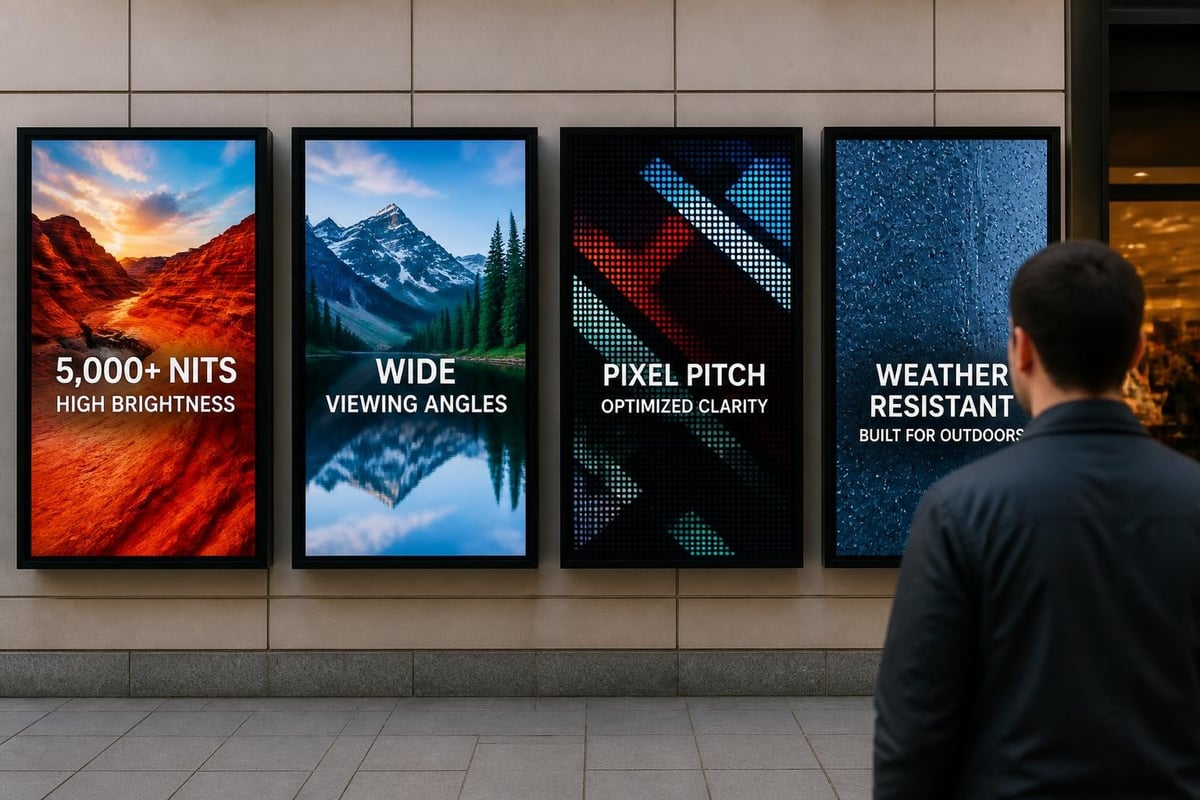 Outdoor LED display specifications