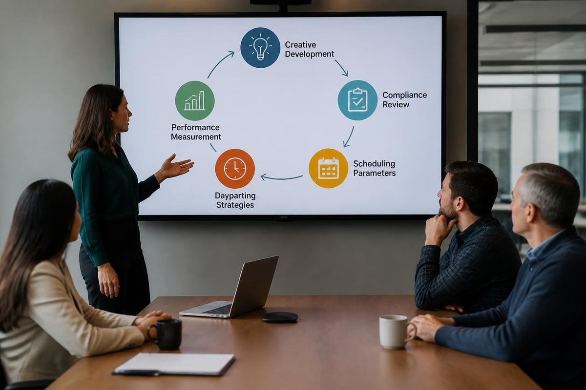 Content scheduling workflow