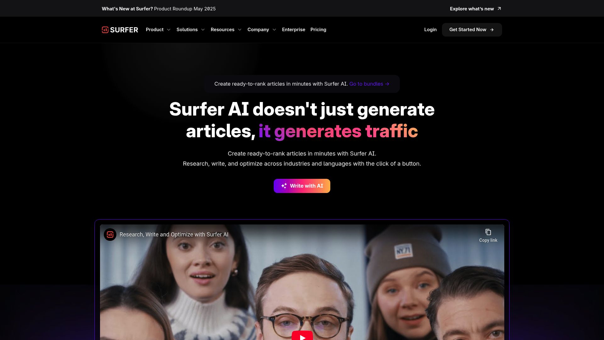 7 Best Content Generating AI Tools for 2025 - Surfer AI
