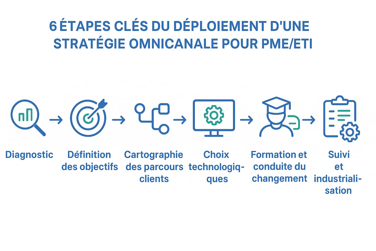 Les Étapes Clés pour Déployer une Stratégie Omnicanale Scalable