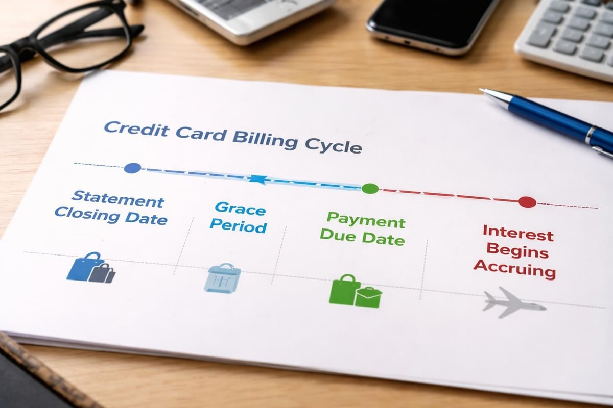 Interest calculation timeline