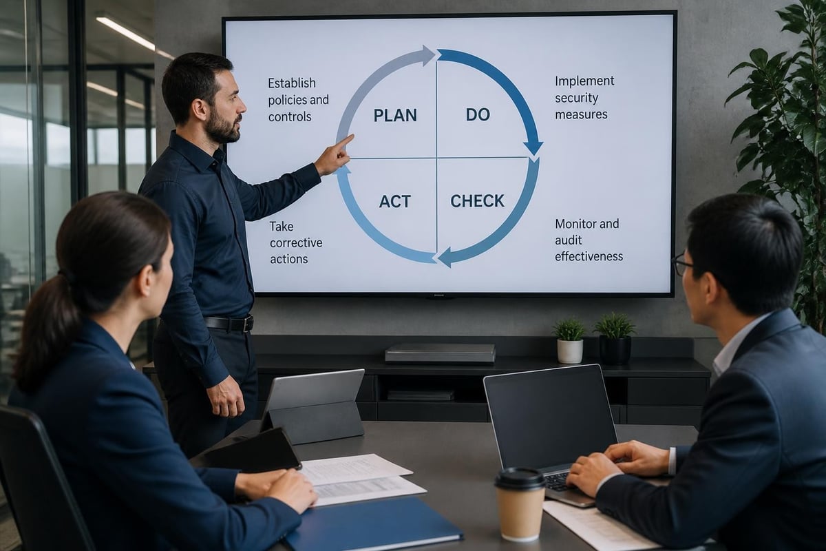 ISMS continuous improvement cycle