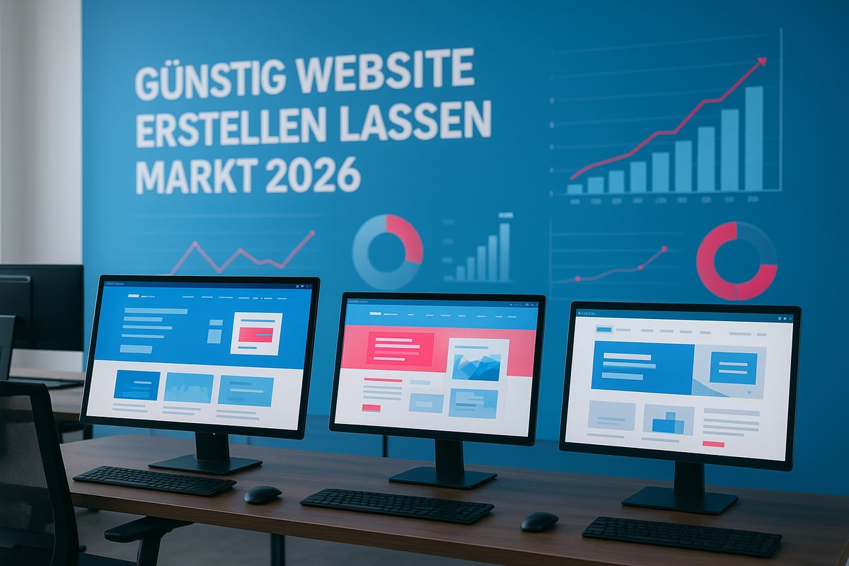 <span style="color:#3882DB">Günstig Website Erstellen Lassen: Der Markt 2026</span>