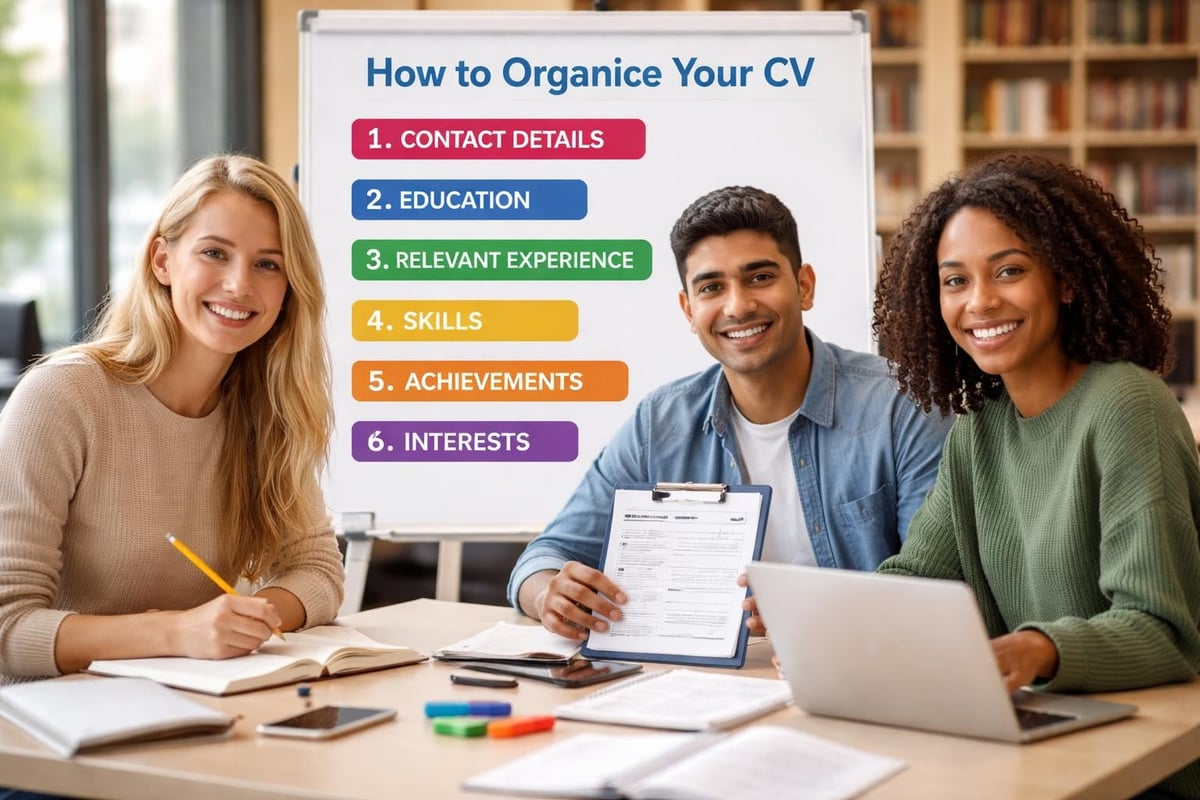 CV for Uni Students: Expert Guide to Standing Out 3 Student CV structure