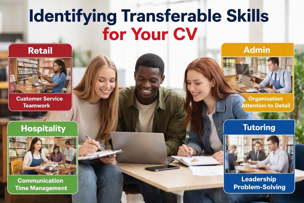 CV for Uni Students: Expert Guide to Standing Out 4 Transferable skills from student jobs