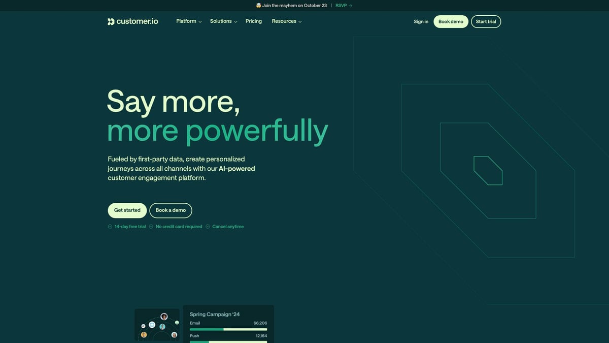 Top 10 Automation Marketing Tools to Boost Results in 2025 - Customer.io