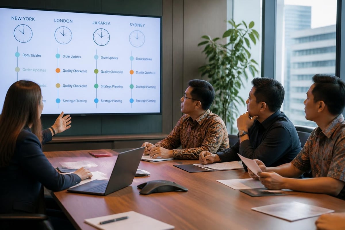 International supplier communication framework