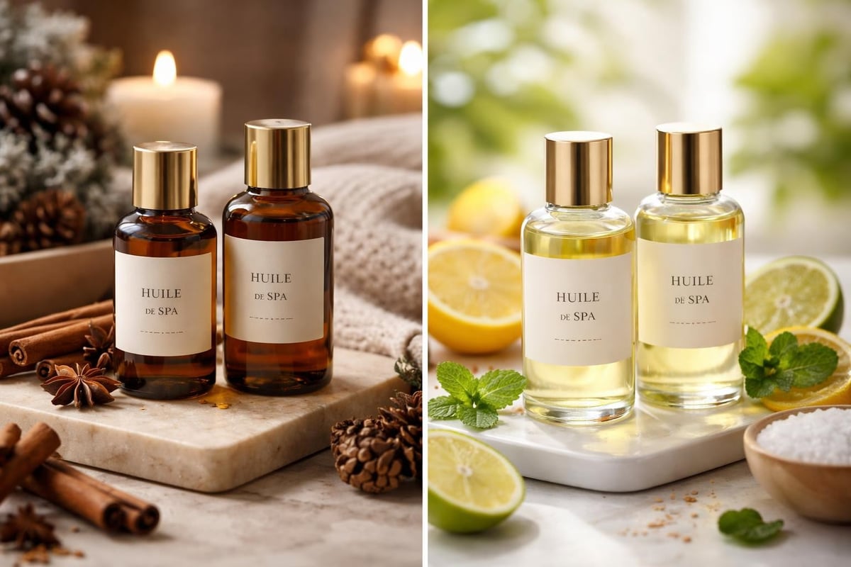 Adaptation saisonnière huile spa