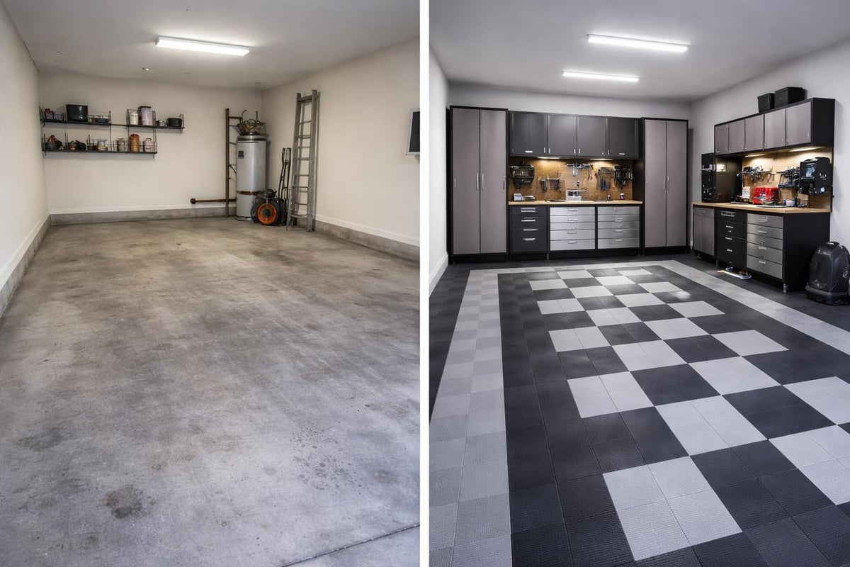 Garage transformation