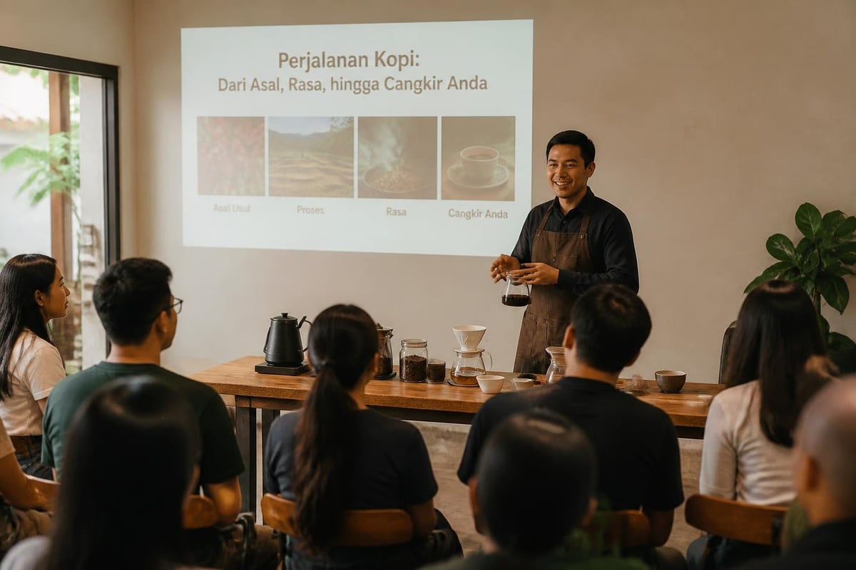 Coffee education process